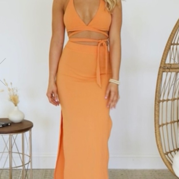 Pink lily ribbed crop top-xs brand new - Picture 2 of 4